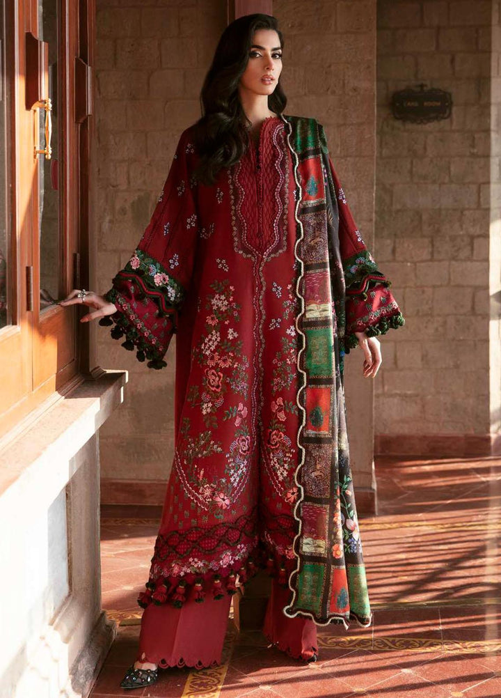 Noemei By Republic Womenswear Embroidered Karandi Suits Unstitched 3 Piece RW23N D3-A - Luxury Winter Collection