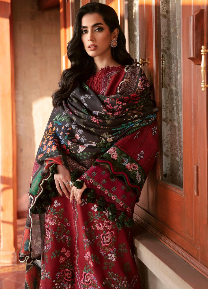 Noemei By Republic Womenswear Embroidered Karandi Suits Unstitched 3 Piece RW23N D3-A - Luxury Winter Collection