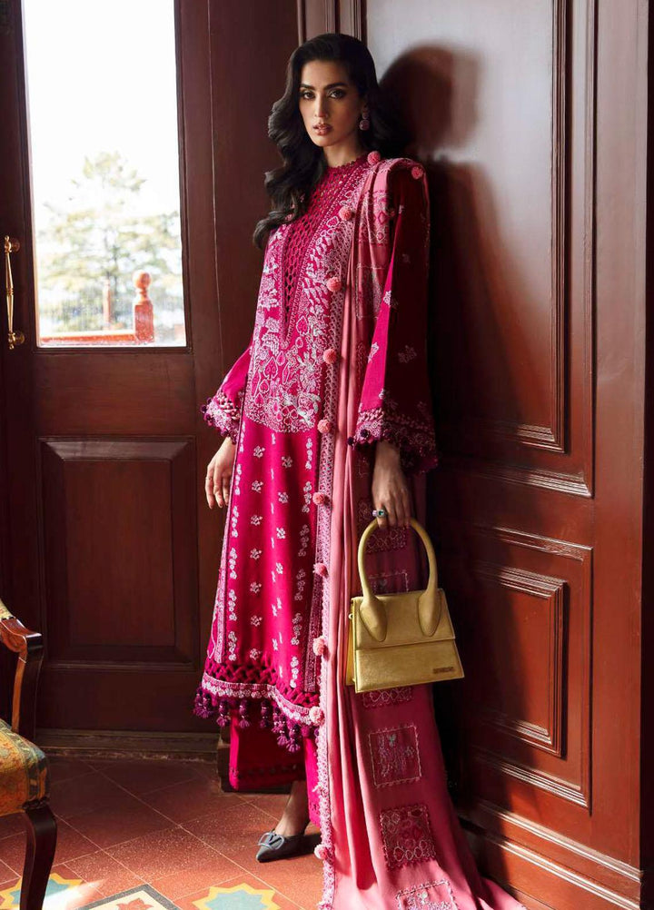Noemei By Republic Womenswear Embroidered Khaddar Suits Unstitched 3 Piece RW23N D4-B - Luxury Winter Collection