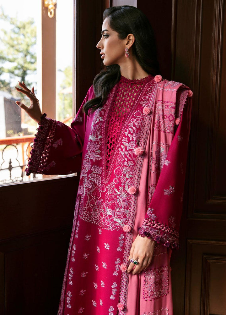 Noemei By Republic Womenswear Embroidered Khaddar Suits Unstitched 3 Piece RW23N D4-B - Luxury Winter Collection