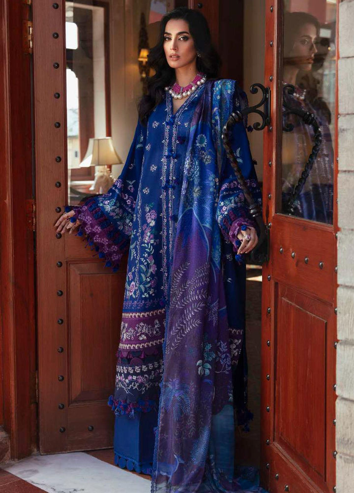 Noemei By Republic Womenswear Embroidered Karandi Suits Unstitched 3 Piece RW23N D8-A - Luxury Winter Collection