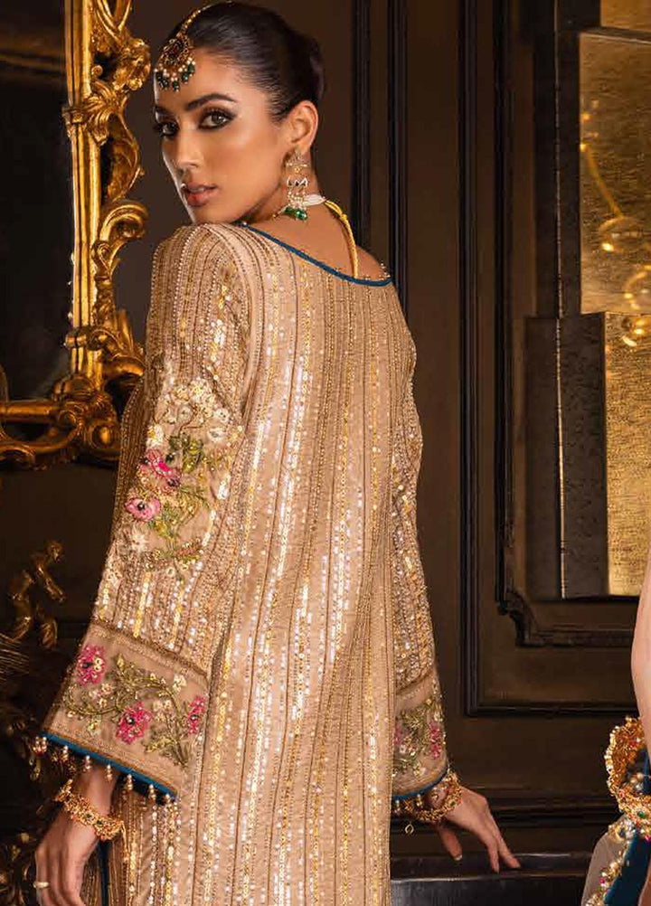 Noor-E-Chasham By Gul Ahmed Embroidered Velvet Suits Unstitched 3 Piece GA22NC-V2 NS-22015 - Luxury Collection