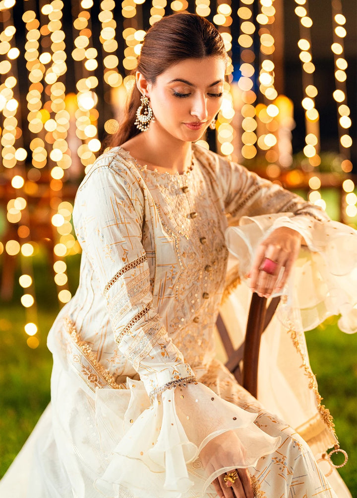 Noor-e-Khaas by Salitex Embroidered Lawn Suits Unstitched 3 Piece UNS25WW009UT - Summer Collection