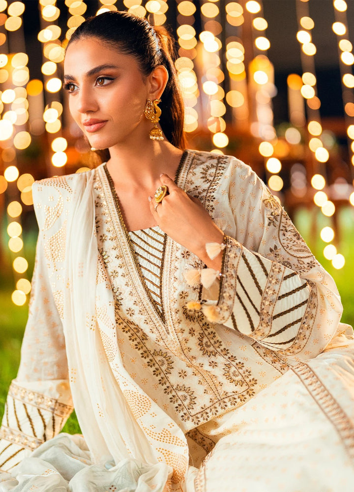 Noor-e-Khaas by Salitex Embroidered Lawn Suits Unstitched 3 Piece UNS25WW010UT - Summer Collection