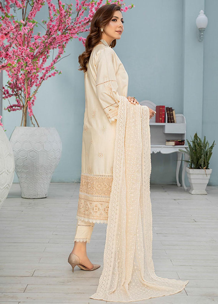 Noorma Kaamal Embroidered Lawn Suits Unstitched 3 Piece NK23E NK-LC10 - Eid Collection