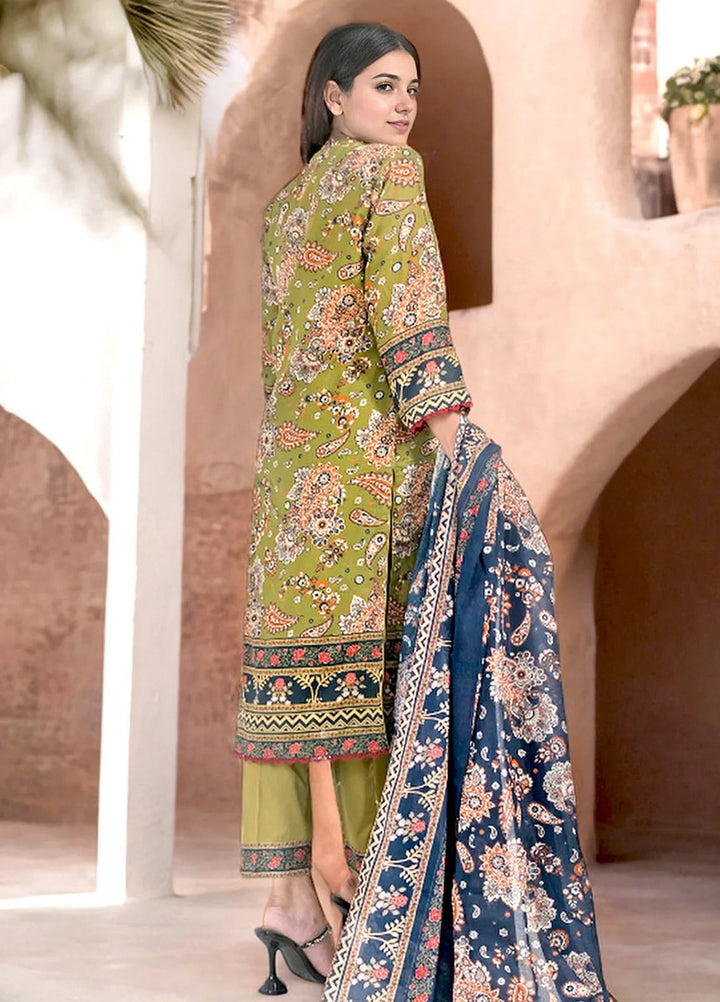 Noorma Kaamal Embroidered Lawn Suit Unstitched 3 Piece NK24L NK-PLE-03 - Summer Collection