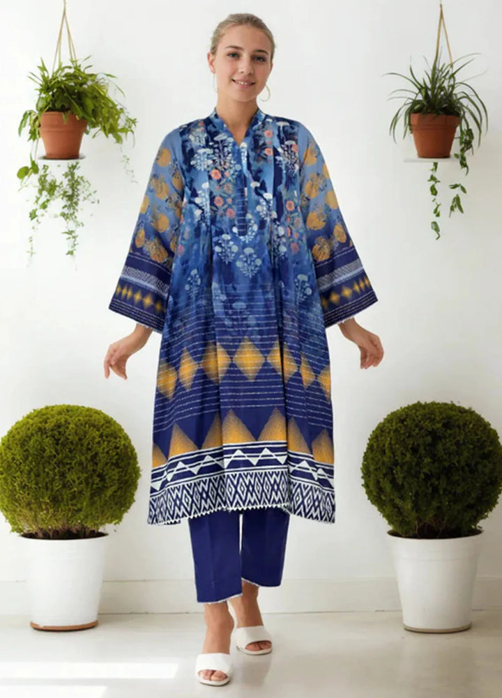 Noorma Kaamal Pret Printed Lawn 2 Piece Suit NK-CPV1-01