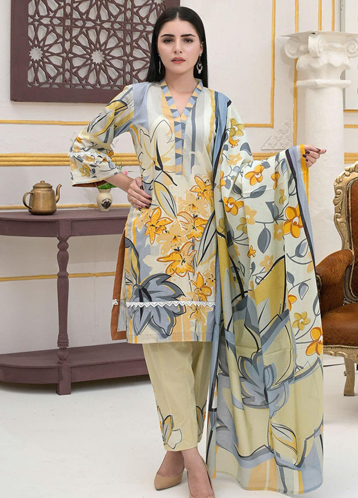 Noorma Kamal Printed Lawn Suits Unstitched 2 Piece NK21S NKLT-02 - Summer Collection