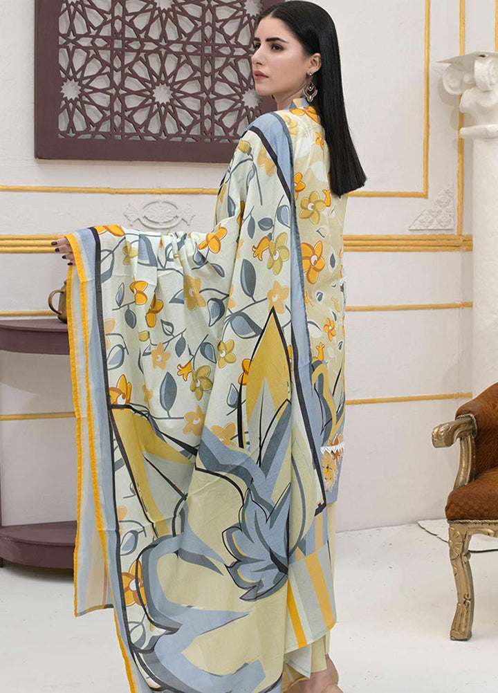 Noorma Kamal Printed Lawn Suits Unstitched 2 Piece NK21S NKLT-02 - Summer Collection