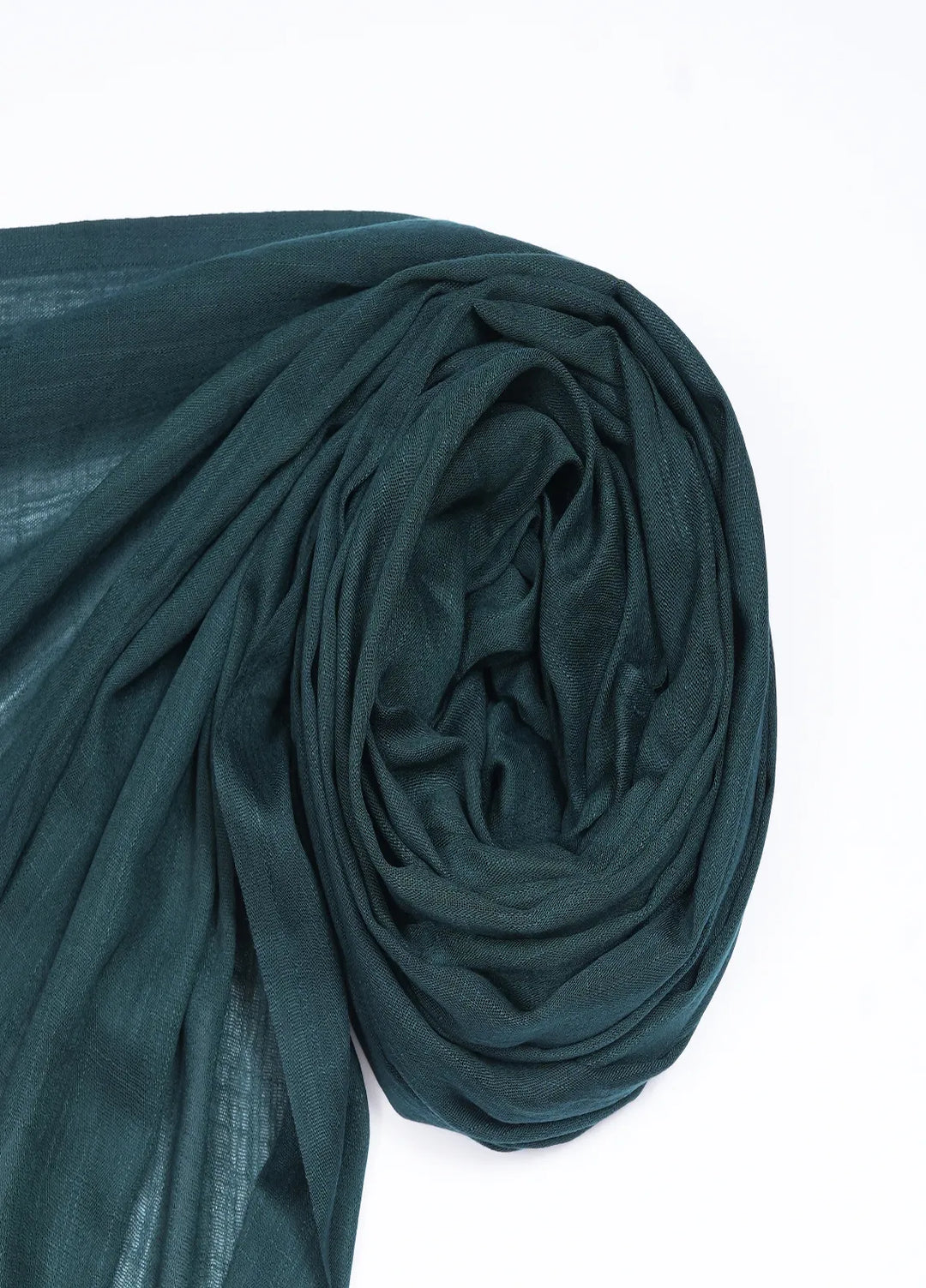 Nourah Scarf Embossed Cashmere Lawn Teal Green - Scarf Collection