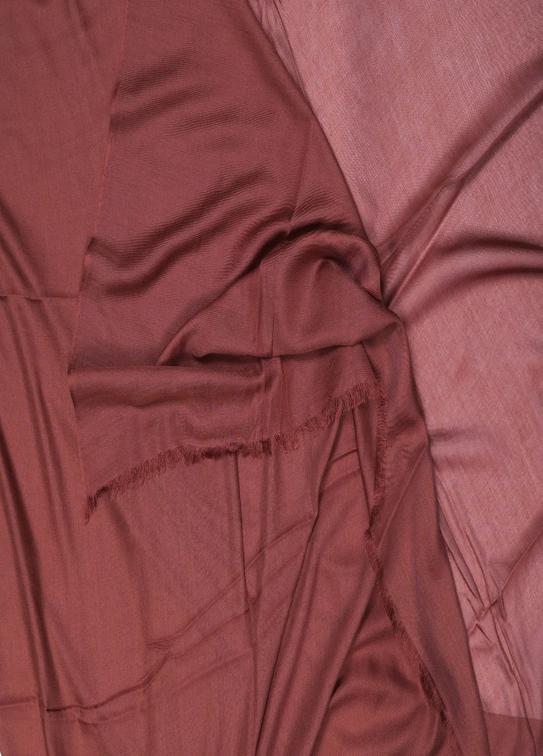 Nourah Scarf Plain Turkey Lawn Rust Brown - Scarf Collection