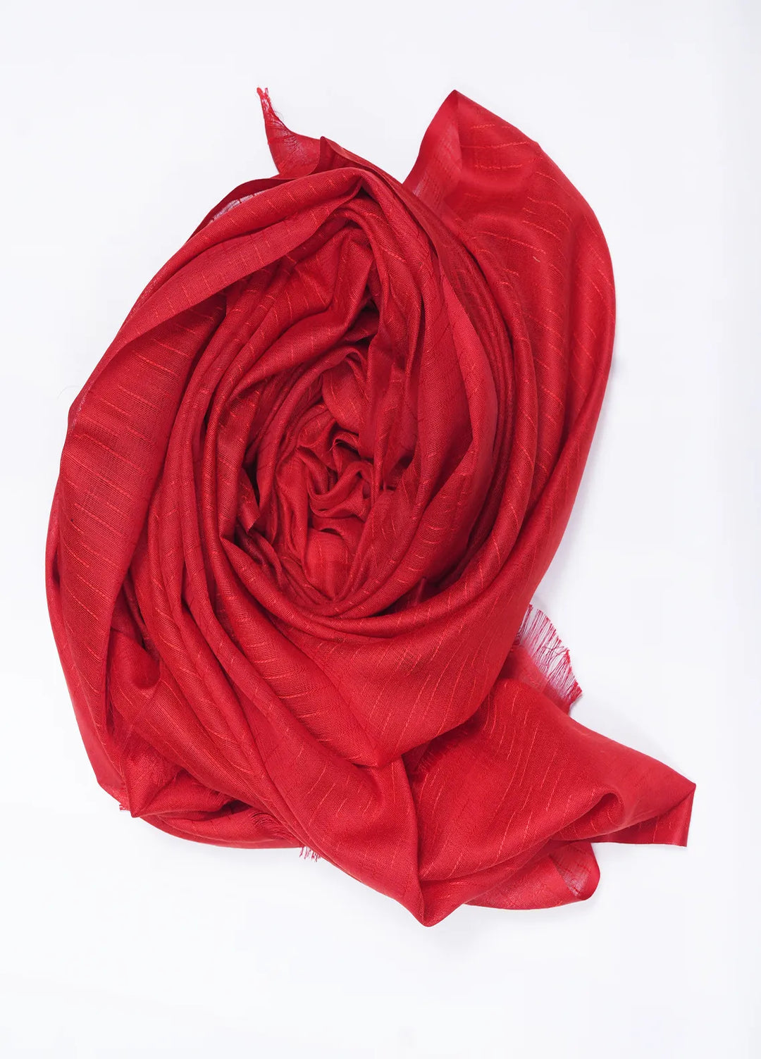 Nourah Scarf Self Embossed Khaadi Amaranth - Scarf Collection