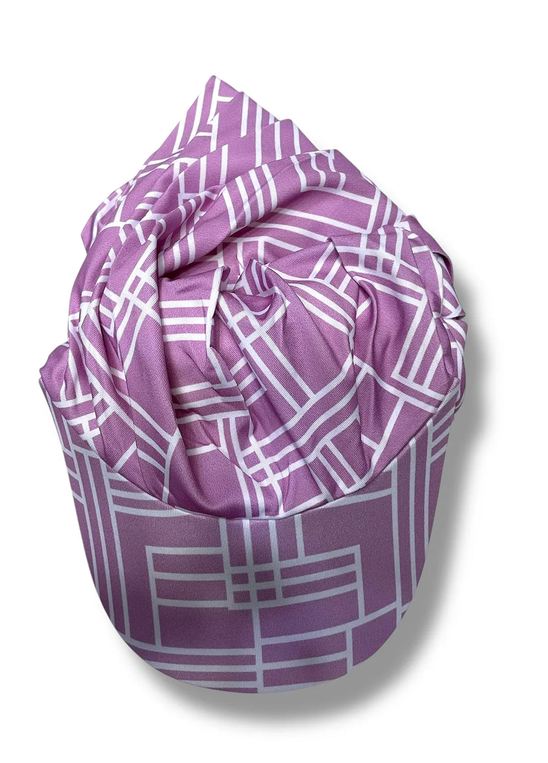 Nourah Womens Hat Geometric Print Mount Pink - Hat Collection