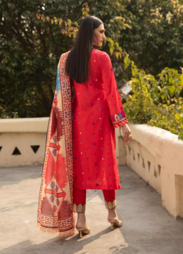 Nur-E-Nazar by Parishay Embroidered Lawn Suits Unstitched 3 Piece PRS22NN Cara - Summer Collection
