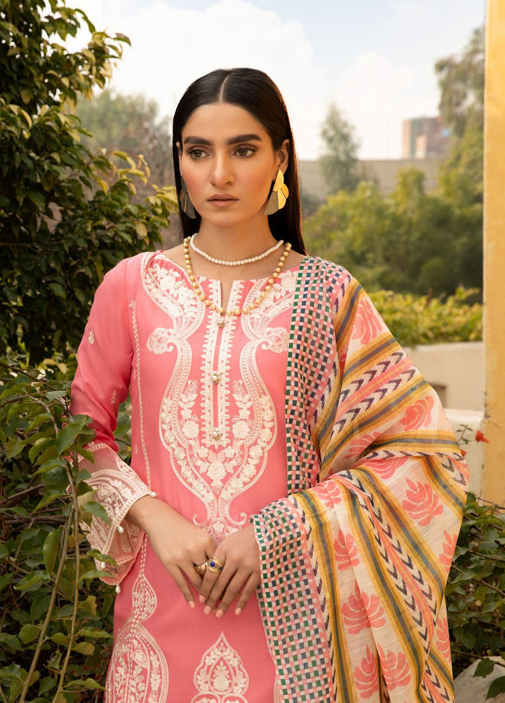 Nur-E-Nazar by Parishay Embroidered Lawn Suits Unstitched 3 Piece PRS22NN Mysa - Summer Collection