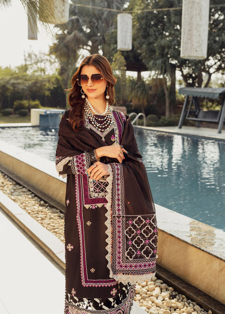 Nuray-e-Nazar by Parishay Embroidered Lawn Suits Unstitched 3 Piece PR23NNZ D-02 - Summer Collection