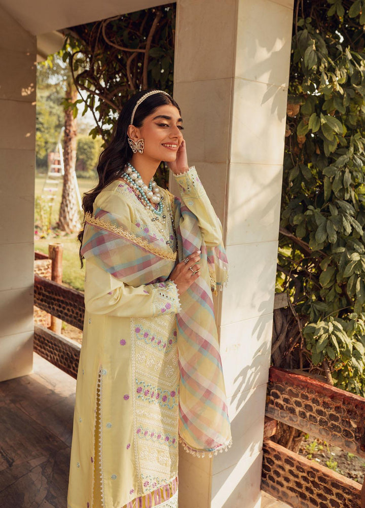 Nuray-e-Nazar by Parishay Embroidered Lawn Suits Unstitched 3 Piece PR23NNZ D-04 - Summer Collection