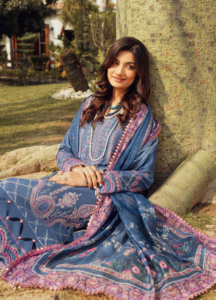 Nuray-e-Nazar by Parishay Embroidered Lawn Suits Unstitched 3 Piece PR23NNZ D-05 - Summer Collection