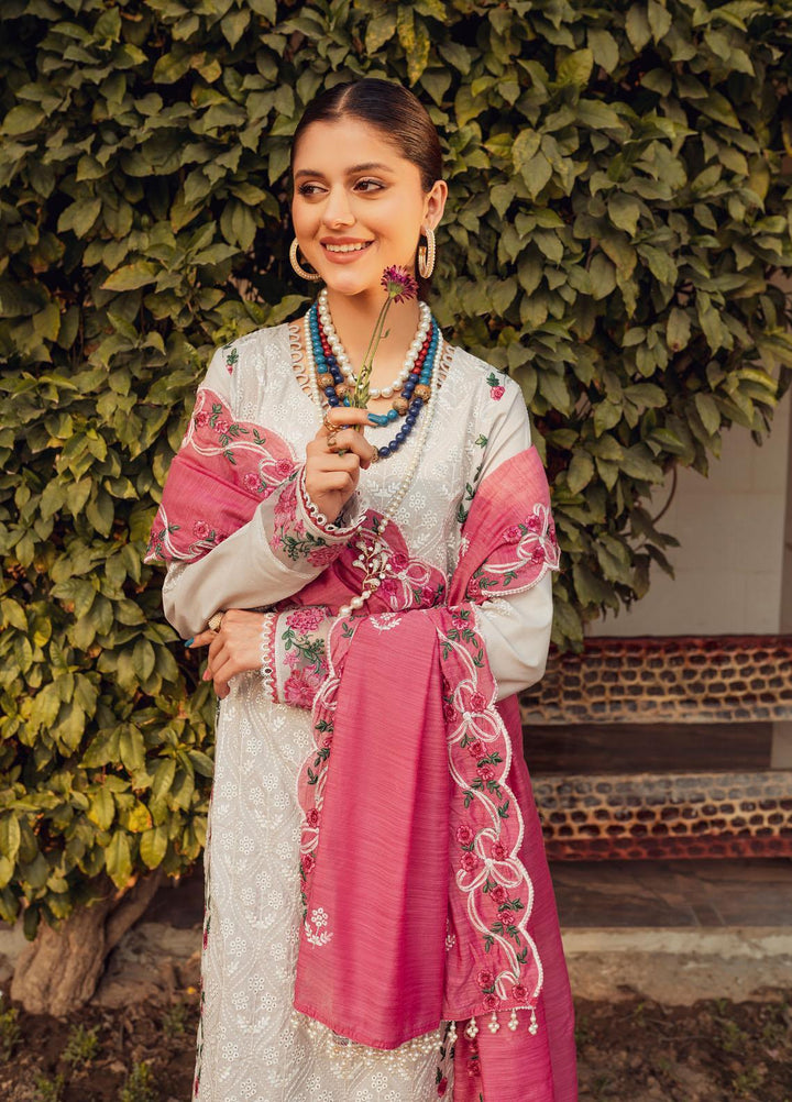 Nuray-e-Nazar by Parishay Embroidered Lawn Suits Unstitched 3 Piece PR23NNZ D-06 - Summer Collection