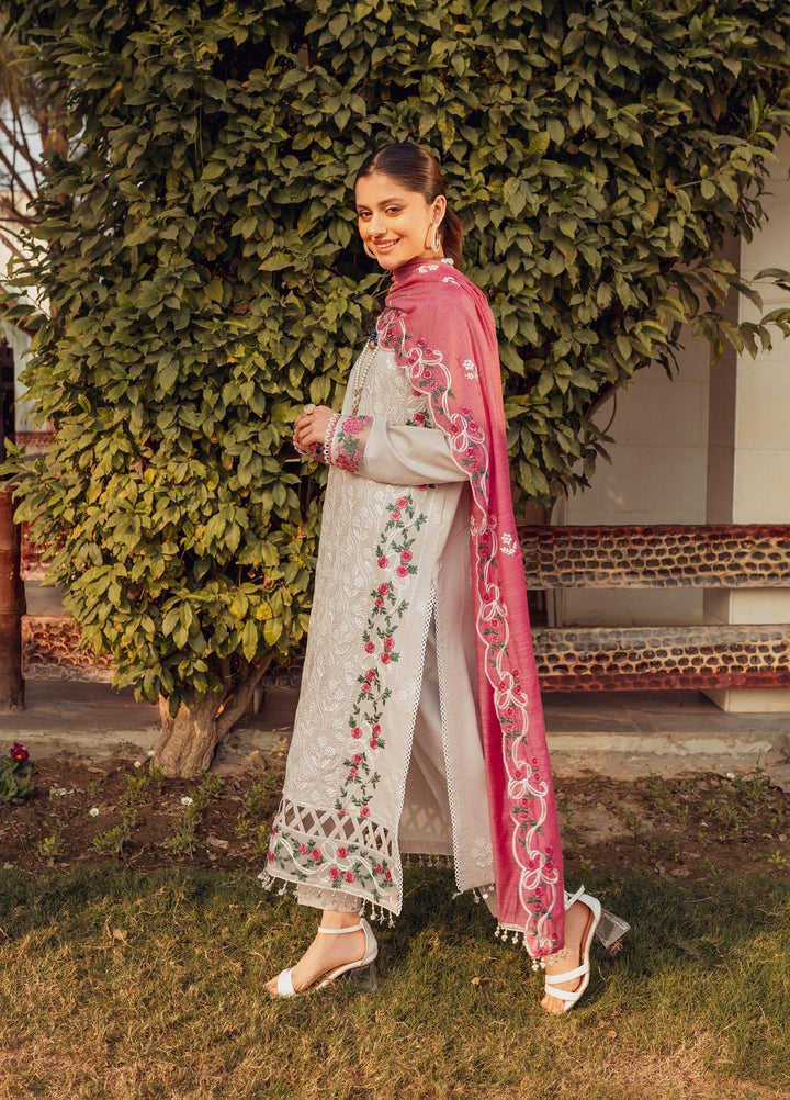 Nuray-e-Nazar by Parishay Embroidered Lawn Suits Unstitched 3 Piece PR23NNZ D-06 - Summer Collection