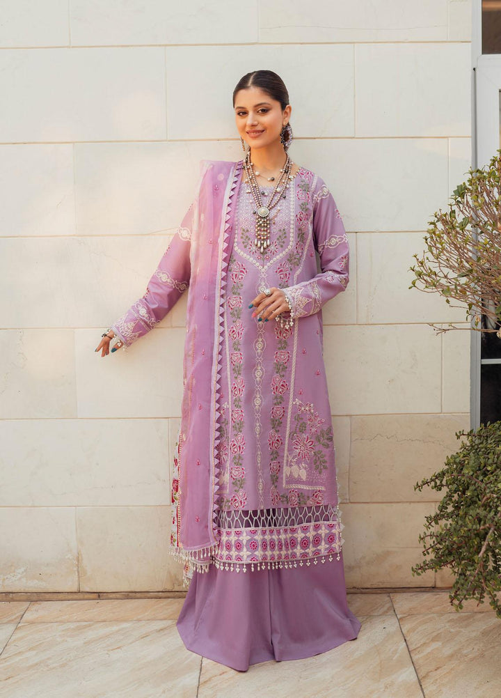 Nuray-e-Nazar by Parishay Embroidered Lawn Suits Unstitched 3 Piece PR23NNZ D-08 - Summer Collection