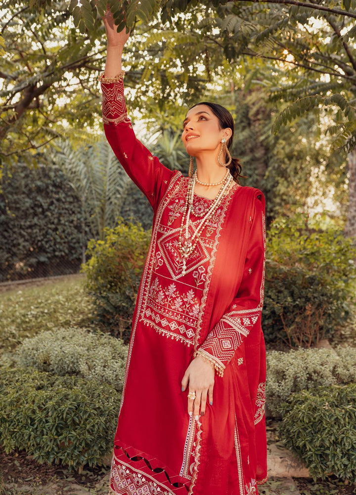 Nuray-e-Nazar by Parishay Embroidered Lawn Suits Unstitched 3 Piece PR23NNZ D-09 - Summer Collection