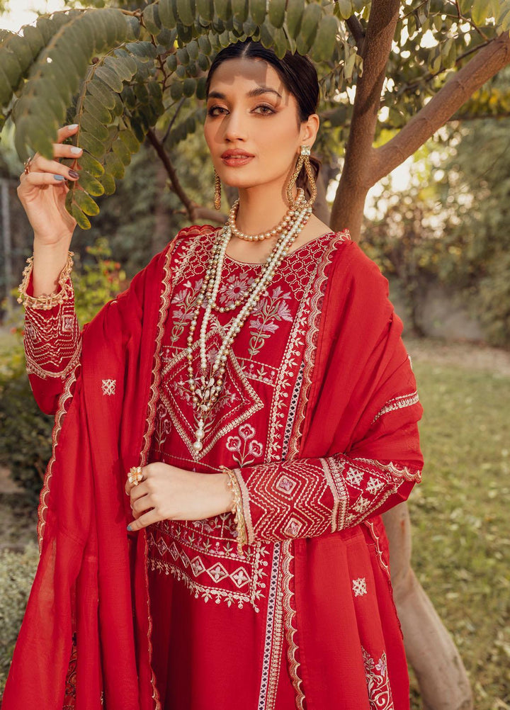 Nuray-e-Nazar by Parishay Embroidered Lawn Suits Unstitched 3 Piece PR23NNZ D-09 - Summer Collection