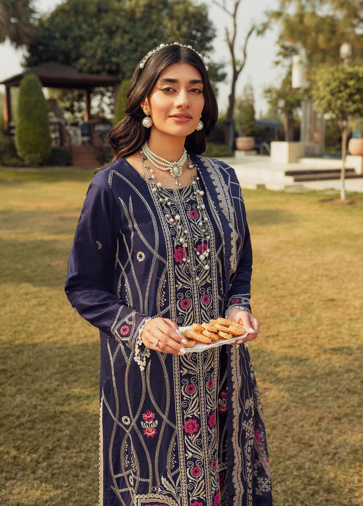 Nuray-e-Nazar by Parishay Embroidered Lawn Suits Unstitched 3 Piece PR23NNZ D-11 - Summer Collection