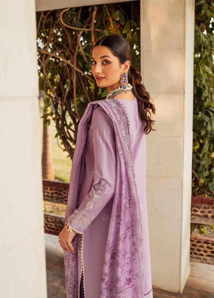 Nuray-e-Nazar by Parishay Embroidered Lawn Suits Unstitched 3 Piece PR23NNZ D-12 - Summer Collection