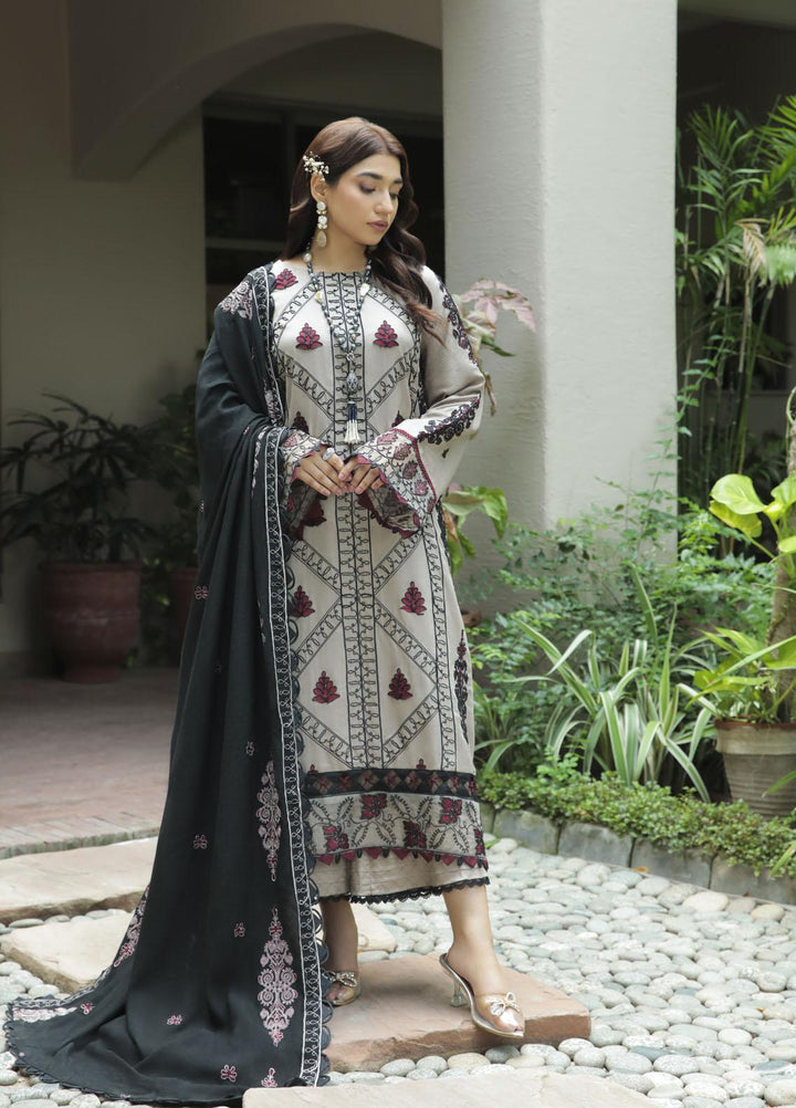 Nuray-e-Nazar by Parishay Embroidered Viscose Suits Unstitched 3 Piece PRS22WNN D-02 - Winter Collection