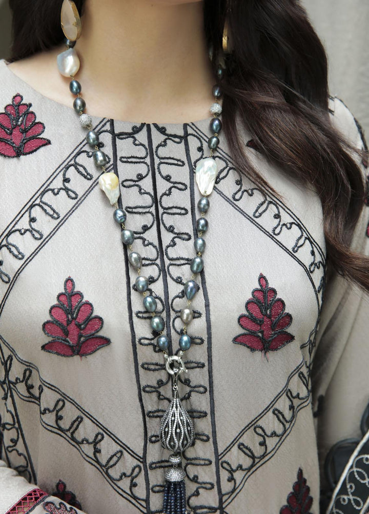 Nuray-e-Nazar by Parishay Embroidered Viscose Suits Unstitched 3 Piece PRS22WNN D-02 - Winter Collection