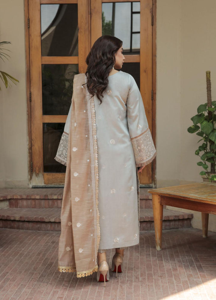 Nuray-e-Nazar by Parishay Embroidered Viscose Suits Unstitched 3 Piece PRS22WNN D-06 - Winter Collection