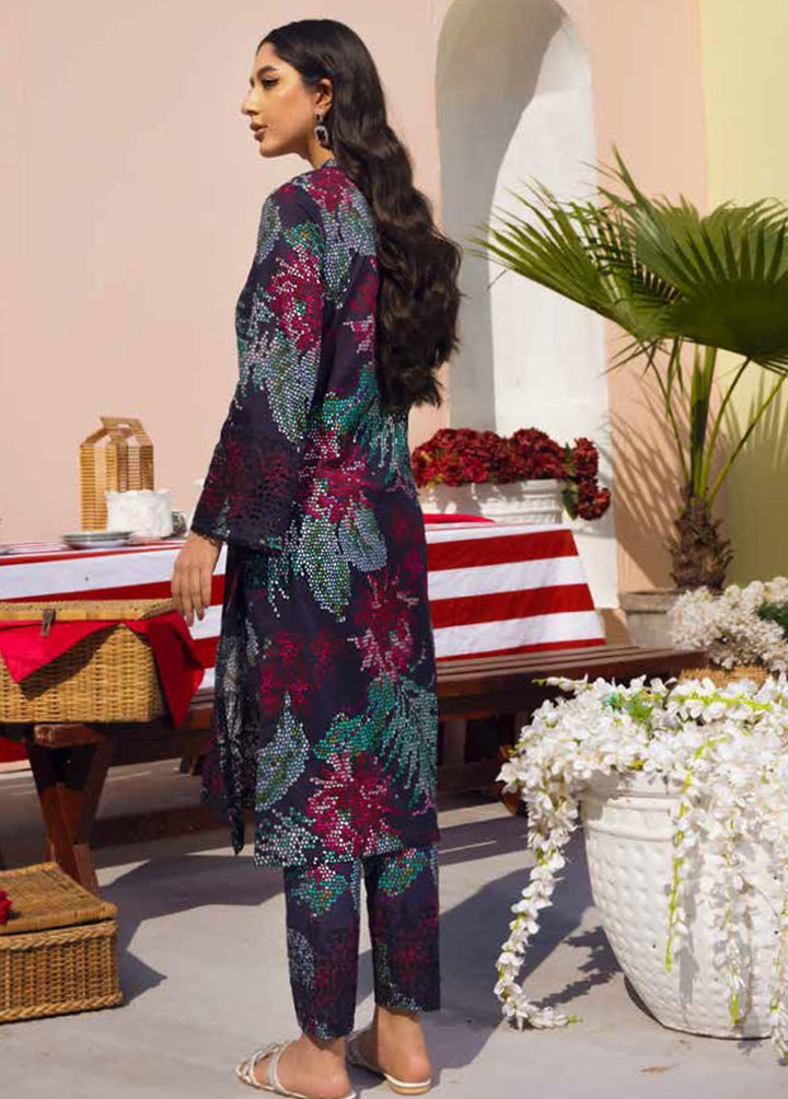 Ballerina By Nureh Embroidered Lawn Suits Unstitched 2 Piece NU22BL NU2- 39 - Summer Collection