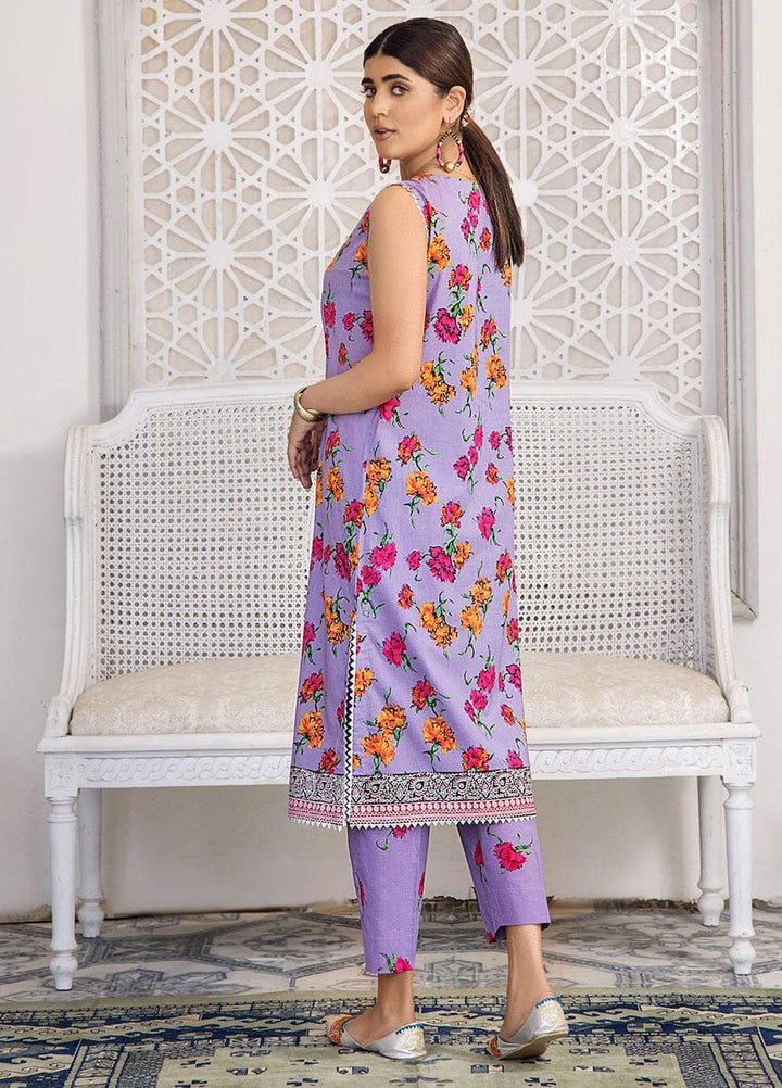 Nureh By Khas Printed Lawn Suits Unstitched 2 Piece KHS23N RKT-1706 - Summer Collection