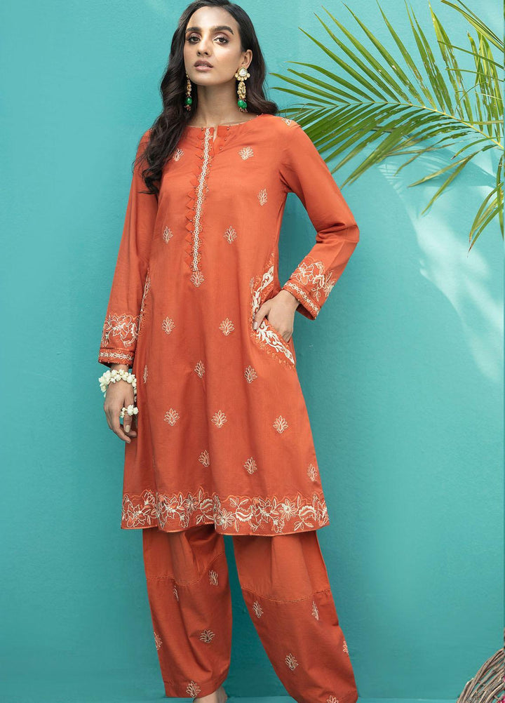 Nureh Luxury Pret Embroidered Lawn 2 Piece Suit NP-88