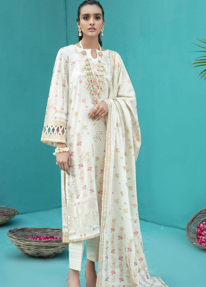 Nureh Luxury Pret Embroidered Lawn 3 Piece Suit NP-94
