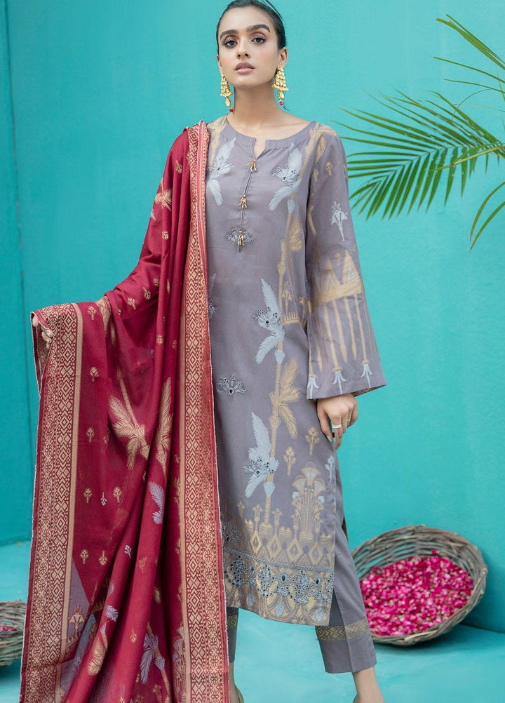 Nureh Luxury Pret Embroidered Lawn 3 Piece Suit NP-97
