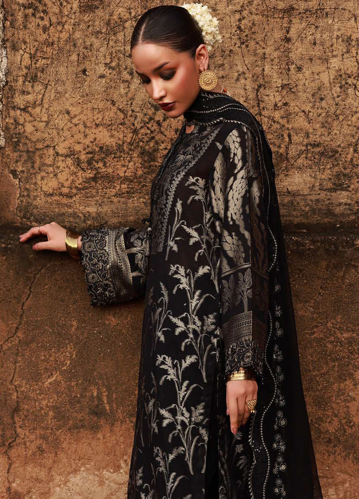 Nureh Embroidered Jacquard Suits Unstitched 3 Piece NU25MJ D-06 NJ-106 - Festive Collection
