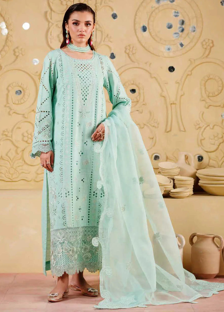 Nureh Embroidered Karandi Suits Unstitched 4 Piece NU25EK NE 134 - Winter Collection