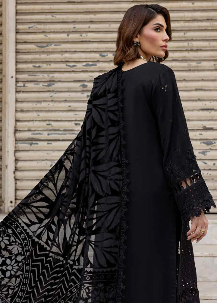 Nureh Embroidered Leather Peach Suit Unstitched 3 Piece NE - 123 - Winter Collection