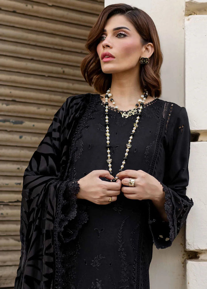 Nureh Embroidered Leather Peach Suit Unstitched 3 Piece NE - 123 - Winter Collection