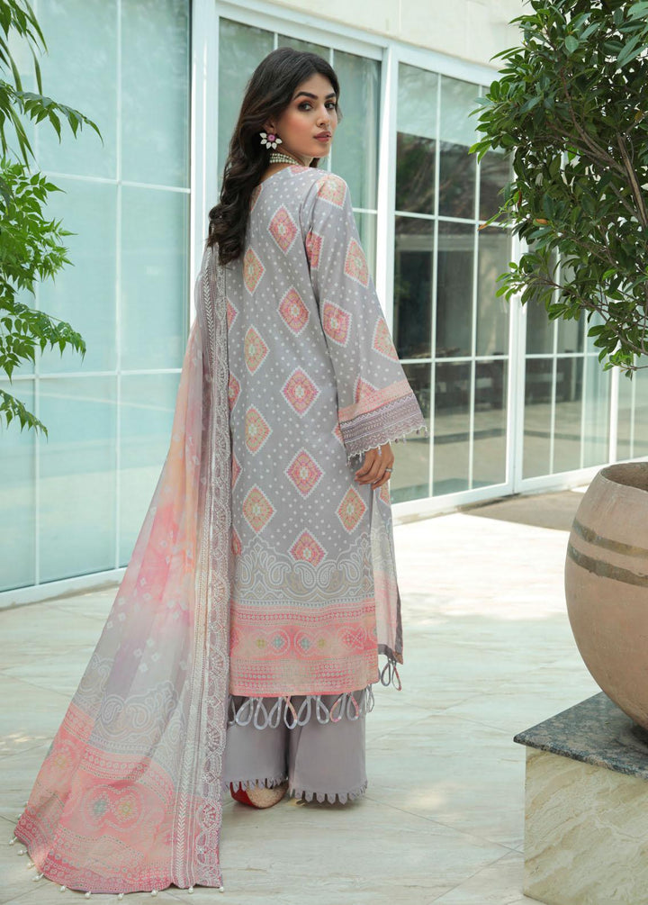 Gardenia By Nureh Embroidered Lawn Suits Unstitched 3 Piece NU22GL NS-63 - Summer Collection