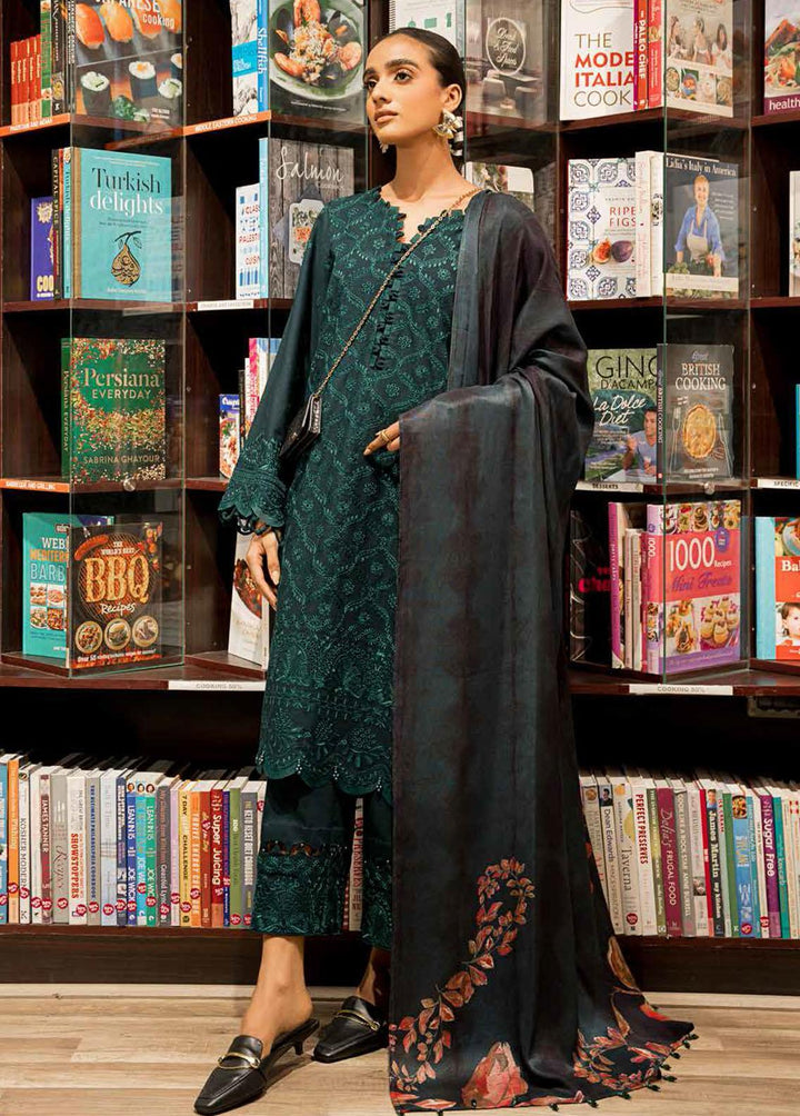Girl Glam By Nureh Embroidered Chikankari Suits Unstitched 3 Piece NU22GG NU2-76 - Winter Collection