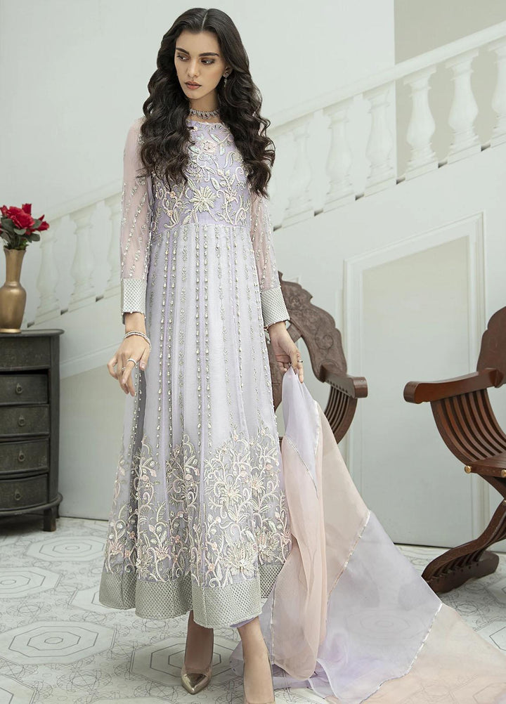 Nureh Luxury Pret Embroidered Chiffon 3 Piece Dress FAIRYTALE