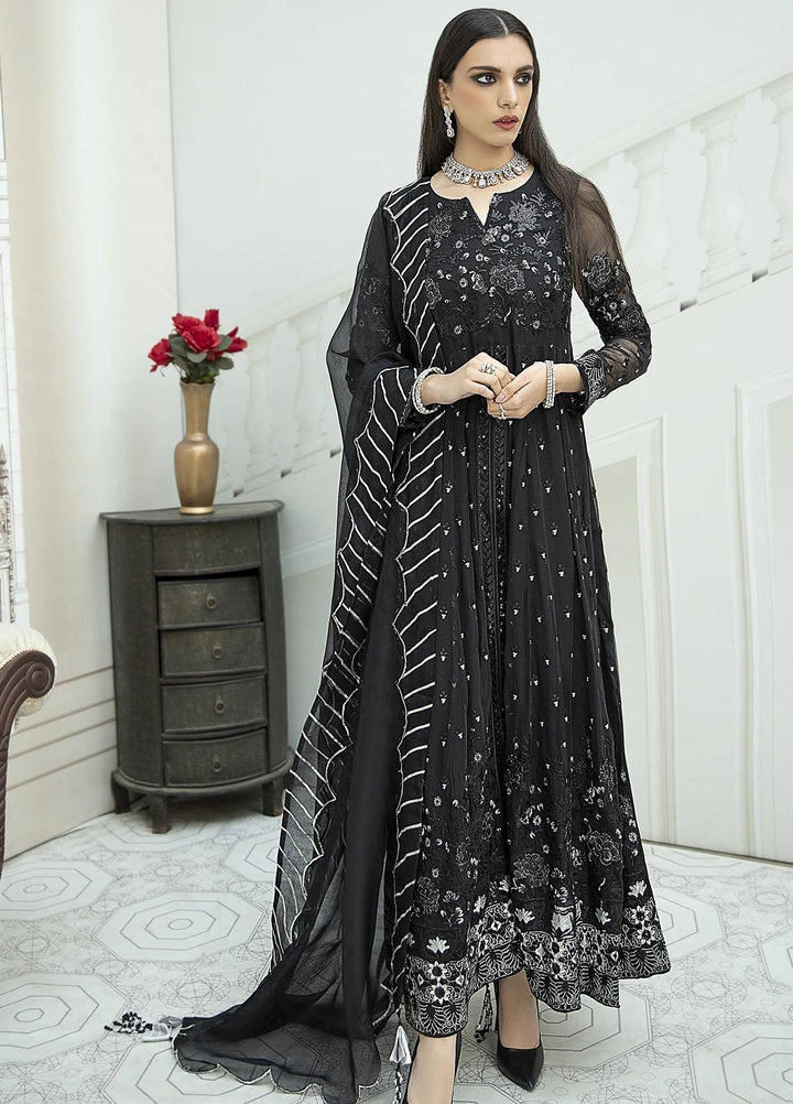 Nureh Luxury Pret Embroidered Chiffon 3 Piece Dress FANTASIA