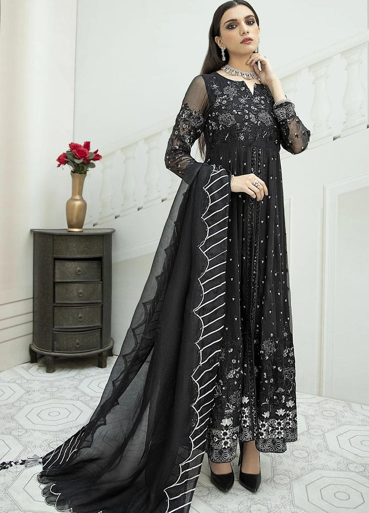 Nureh Luxury Pret Embroidered Chiffon 3 Piece Dress FANTASIA