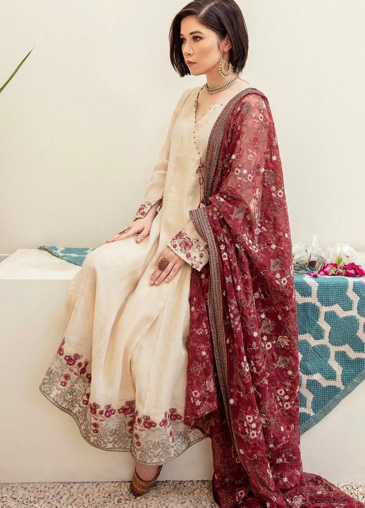 Nureh Embroidered Missouri Stitched 3 Piece NU21E 74 Phulkari