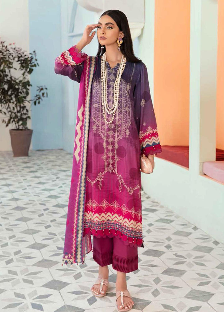 Nureh Printed Marina Suits Unstitched 3 Piece NU22FW SP-25 - Winter Collection