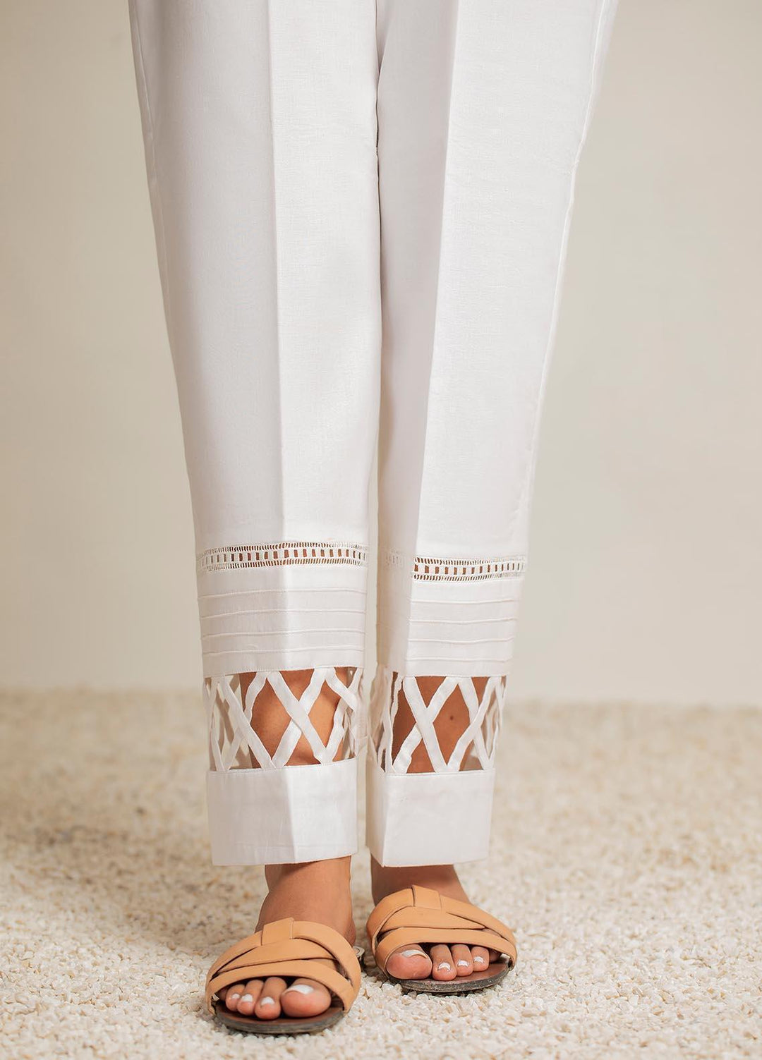 Nuriyaa Cambric Stitched Trousers NR21T Trouser - 2