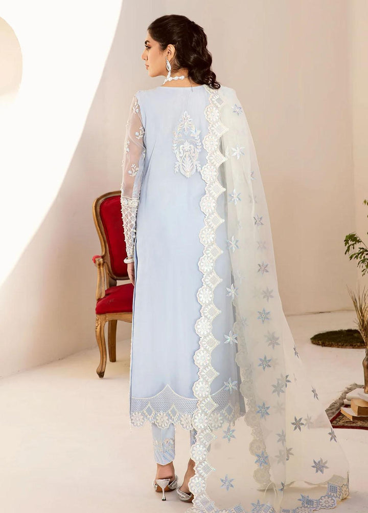 Nyra By Akbar Aslam Embroidered Organza Suits Unstitched 4 Piece  1468 Nour - Luxury Collection